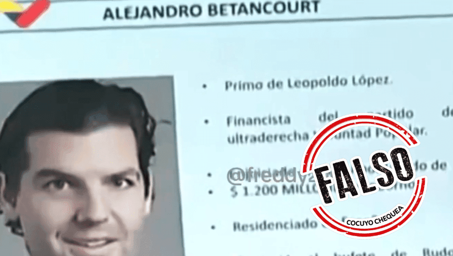 Desmintiendo rumores: Betancourt y López no son familiares