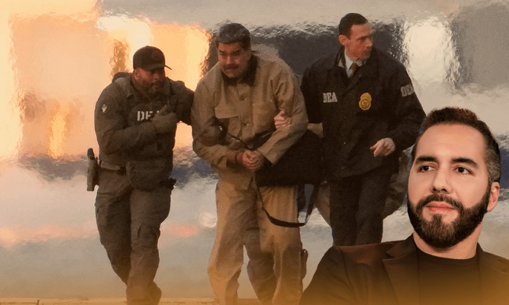 La desinformación que vincula al presidente Bukele con la captura de Maduro