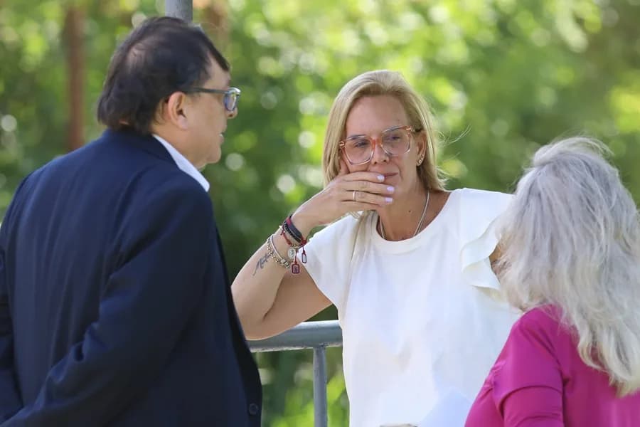 Mariana González Visita a su Esposo Rafael Tudares en El Rodeo I