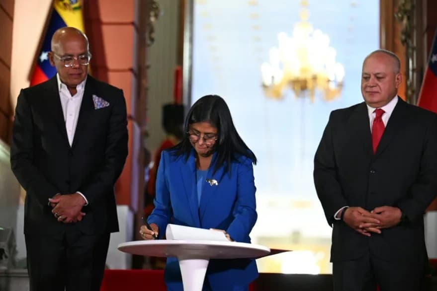 Delcy Rodríguez y la Ley de Amnistía: Un Llamado al Perdón en Venezuela