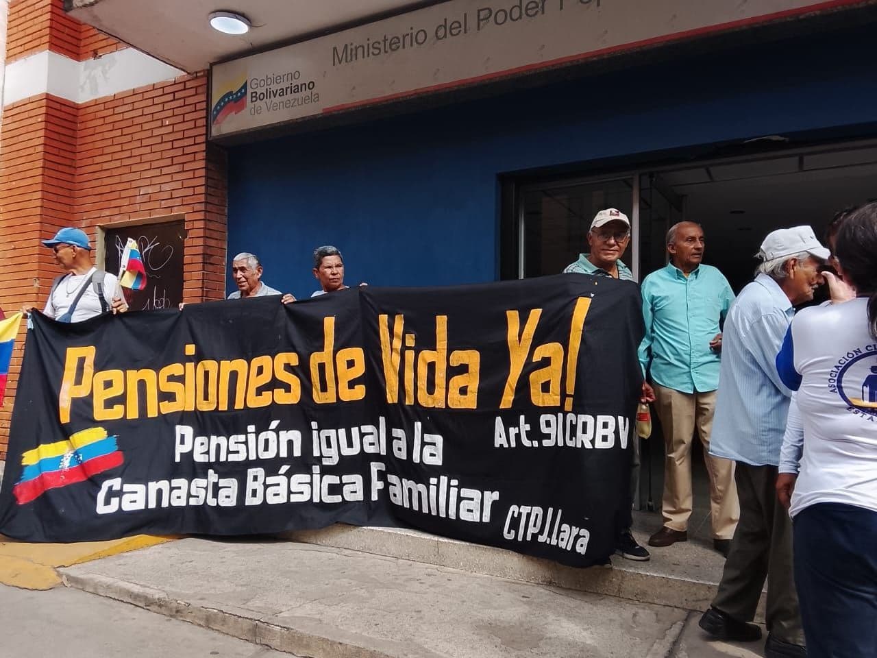 Protestas en Lara: Jubilados y pensionados exigen mejoras salariales