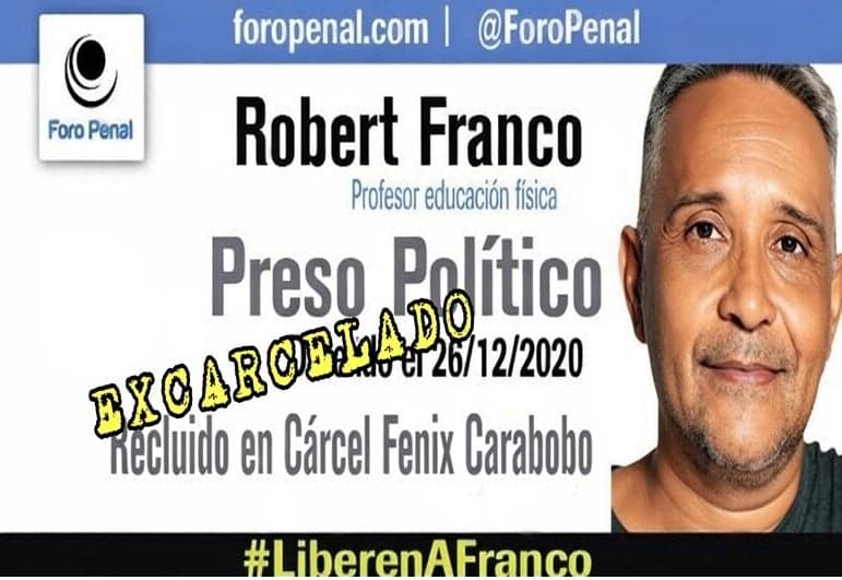 Foro Penal: Se confirman 30 excarcelaciones de presos políticos en Venezuela