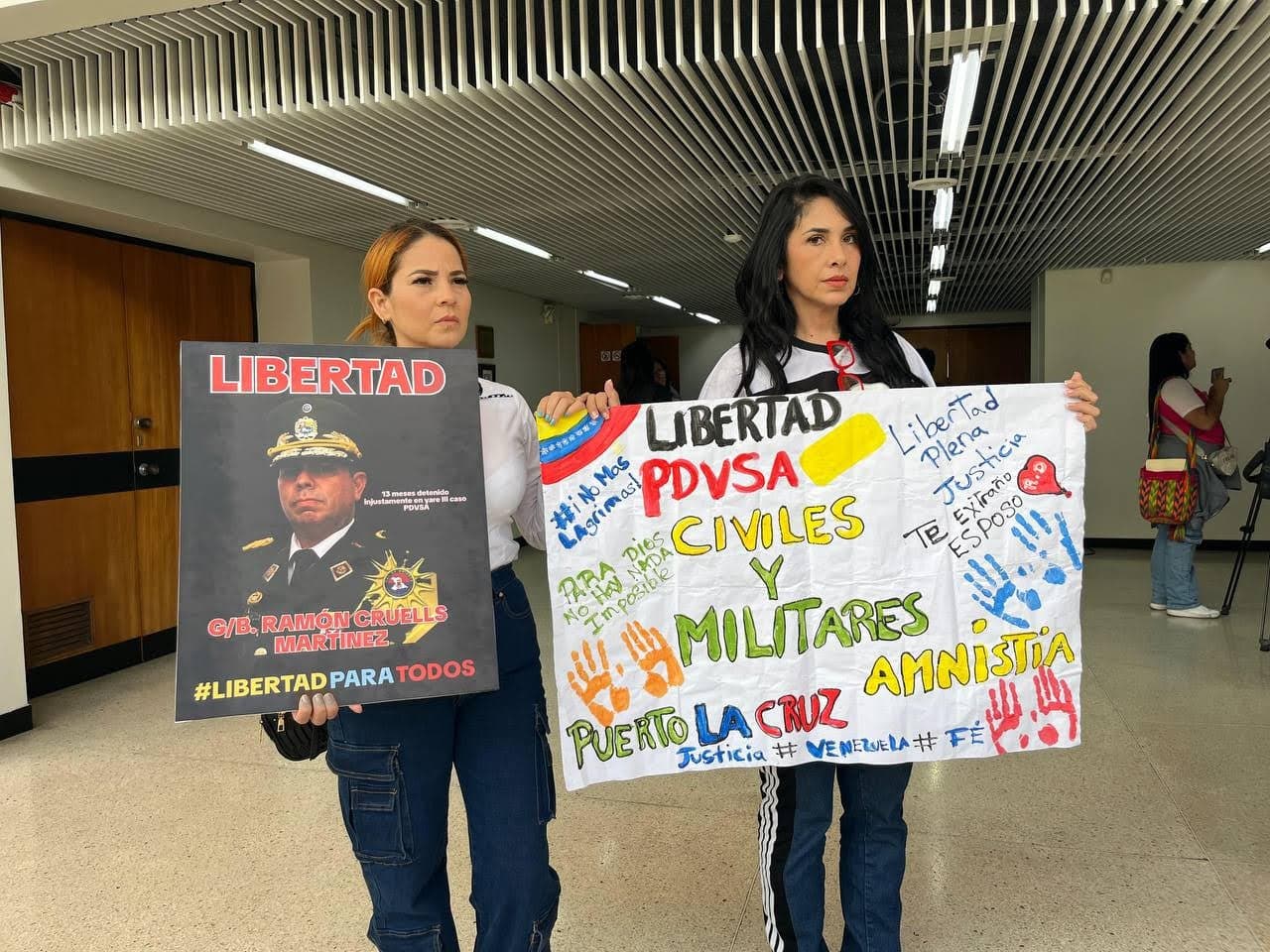 Familiares de detenidos en Pdvsa claman por inclusión en Ley de Amnistía