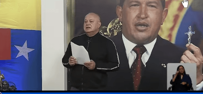 Diosdado Cabello amenazante ante el regreso de María Corina Machado