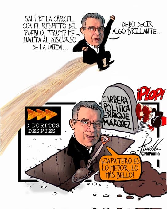 Caricaturas que reflejan la realidad venezolana del 2 de marzo de 2026