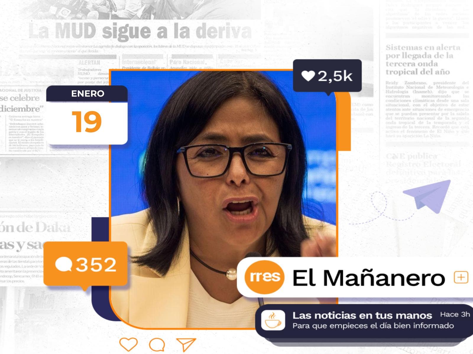 Delcy Rodríguez y su sorpresivo giro: ¿La nueva heredera de Trump?
