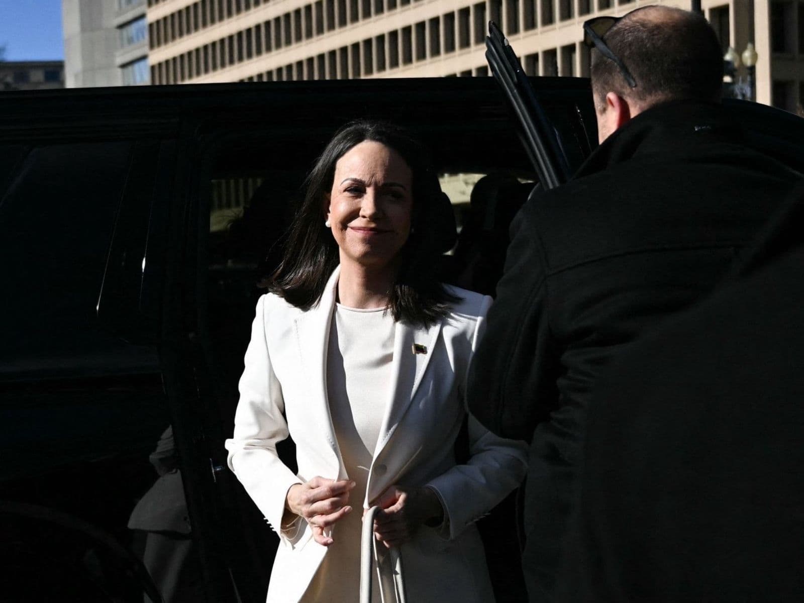 María Corina Machado en Washington: Reunión privada con Trump y entrega de la medalla del Nobel