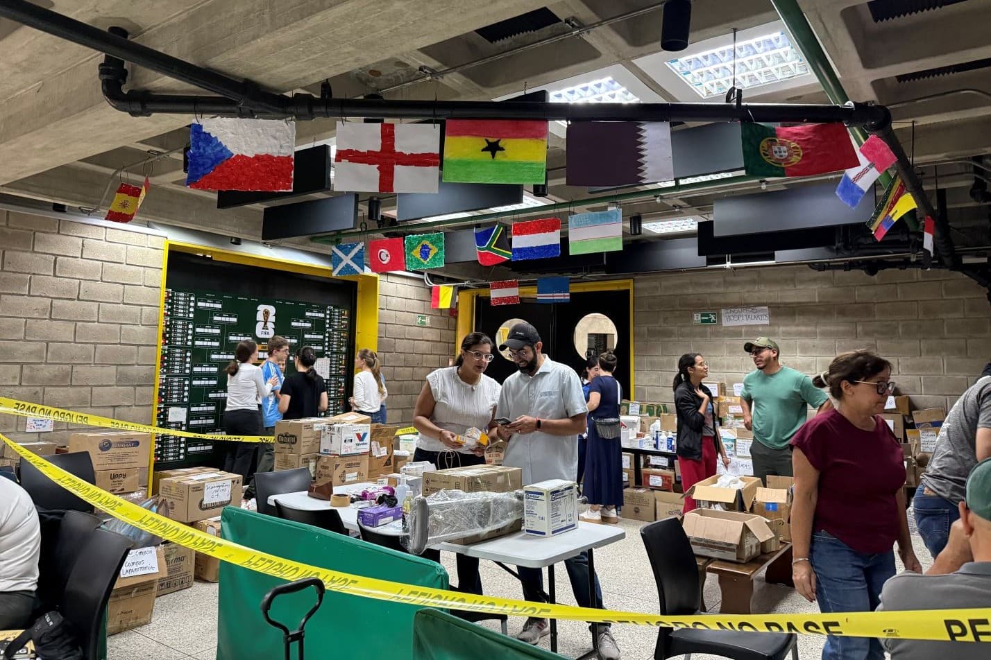El Colegio Integral El Ávila recolecta 20 toneladas de ayuda humanitaria