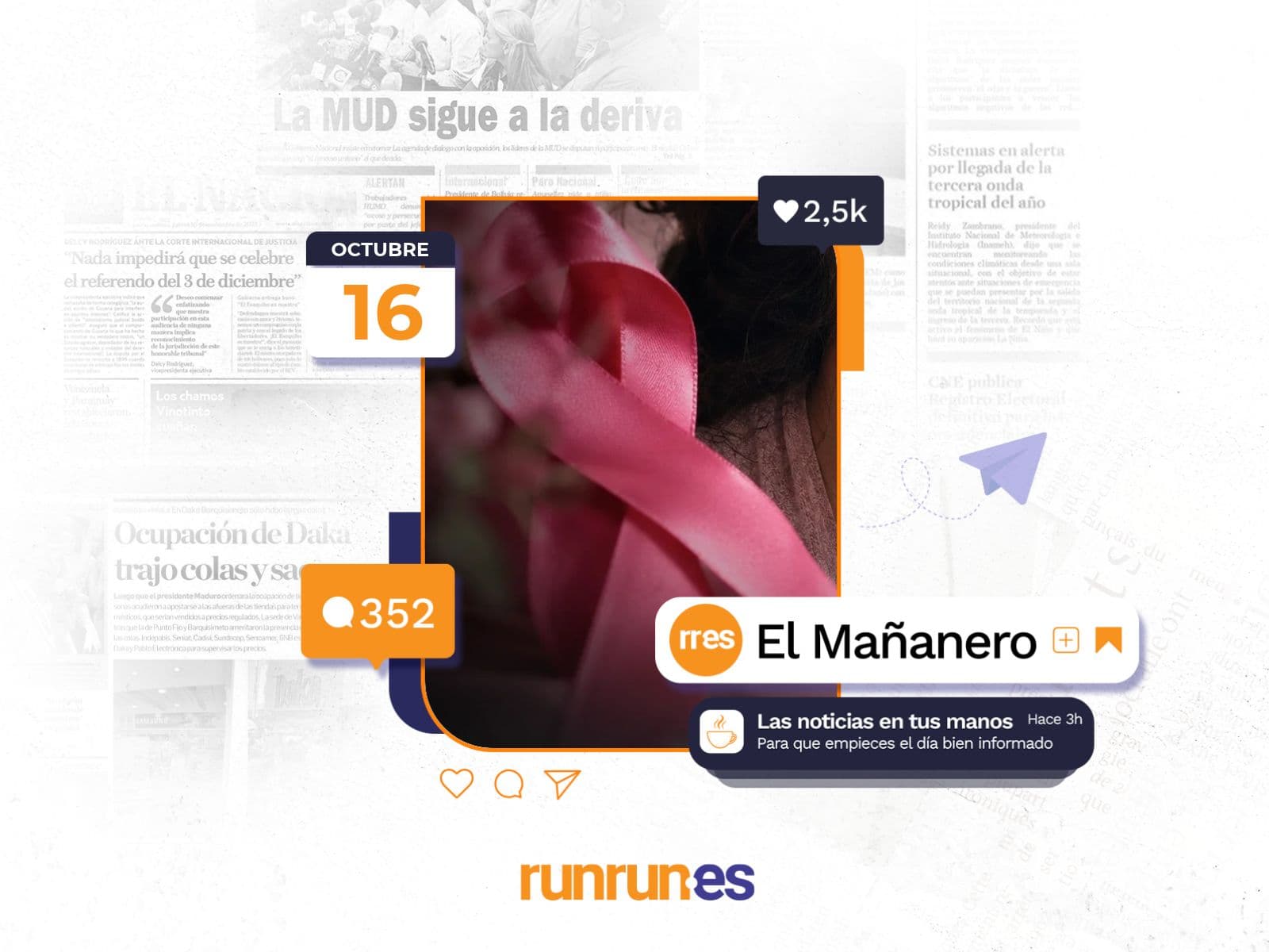 El Mañanero del 16 de octubre: Venezolanas necesitan más mamografías y menos lazos rosa