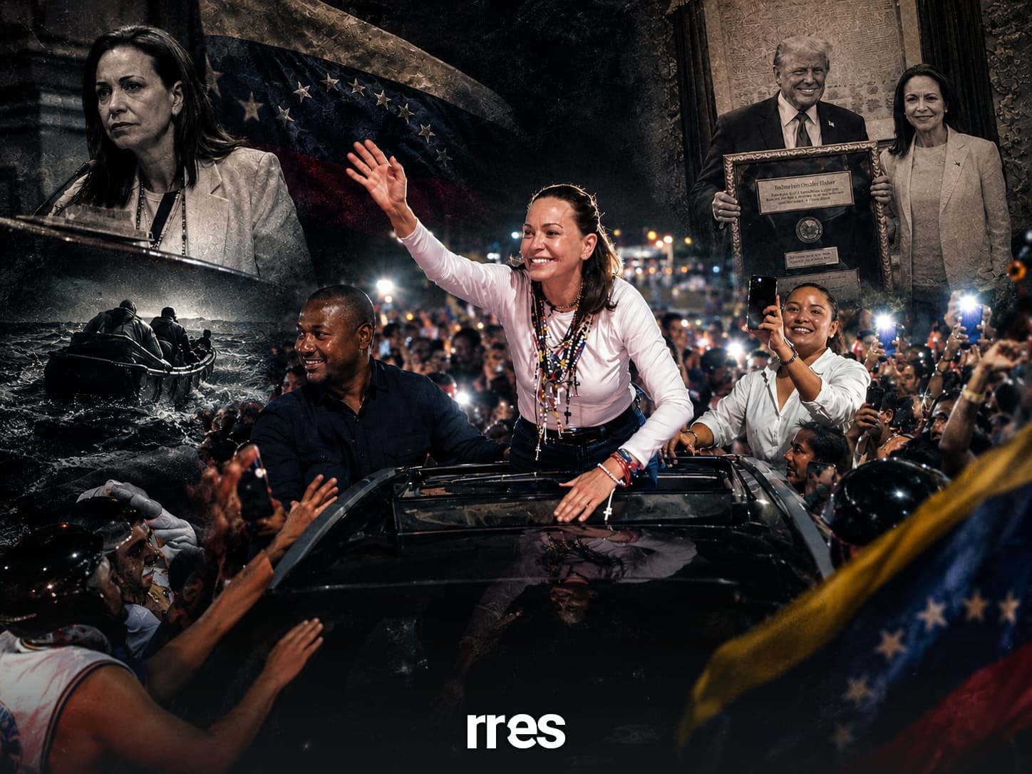 De la clandestinidad al desborde popular: crónica del exilio y el regreso de María Corina Machado