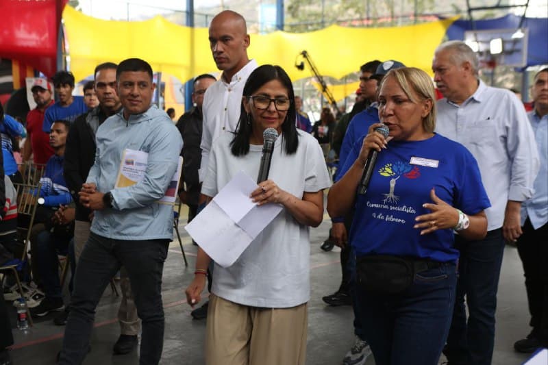 Delcy Rodríguez insistió a EEUU que ella sigue con las gestiones de Nicolás Maduro pese a su arresto
