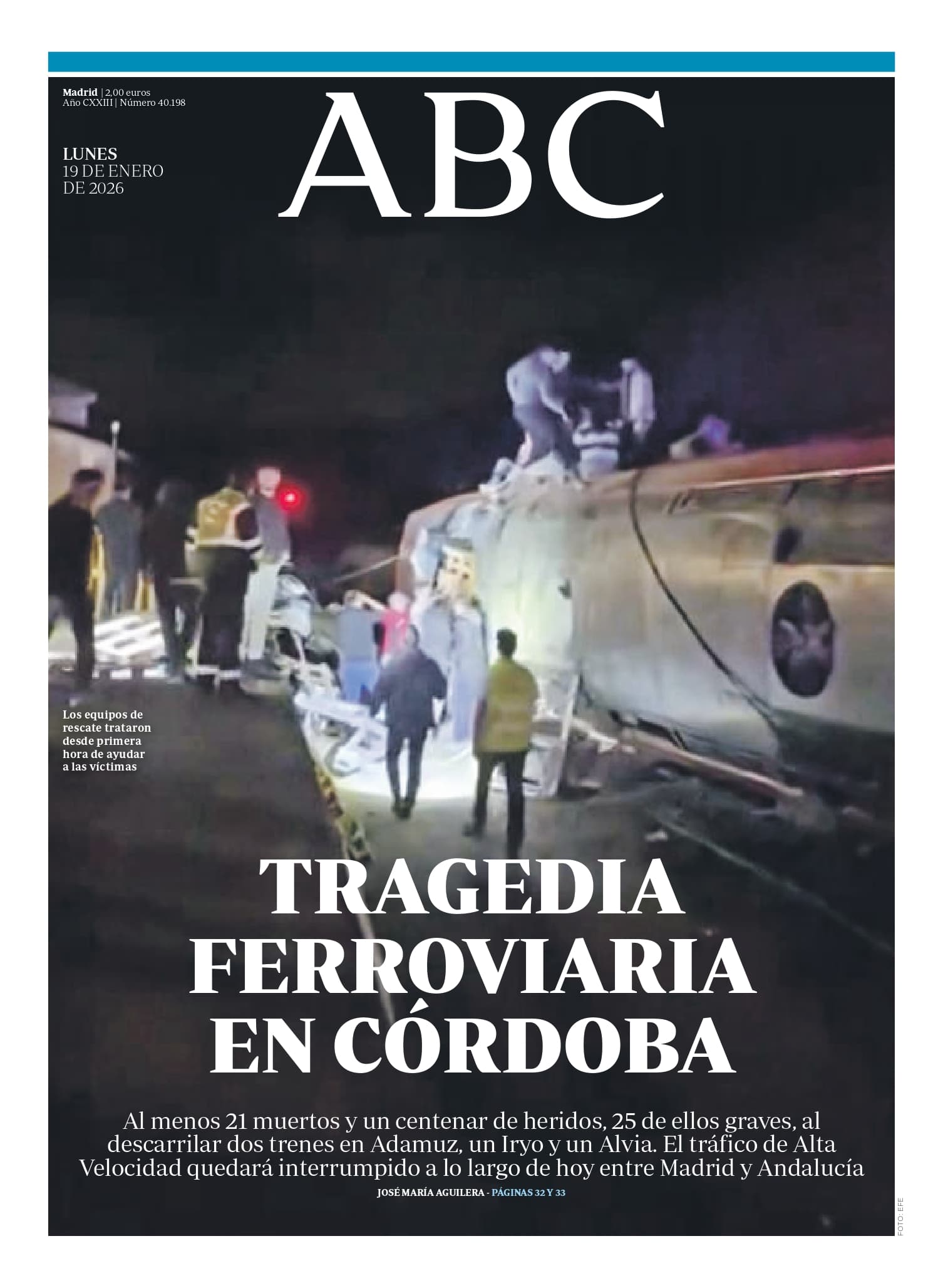 Las principales portadas internacionales del 19 de enero de 2026