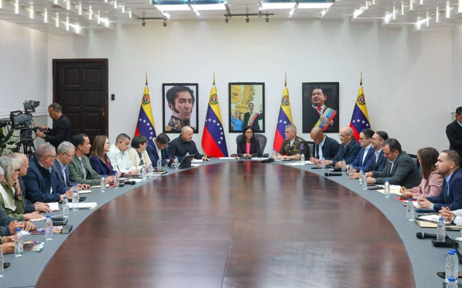 Delcy Rodríguez preside un nuevo Consejo de Ministros en Miraflores