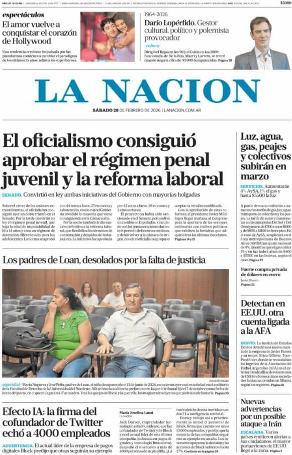 Resaltando las Portadas de América Latina: Noticias del 28 de febrero de 2026