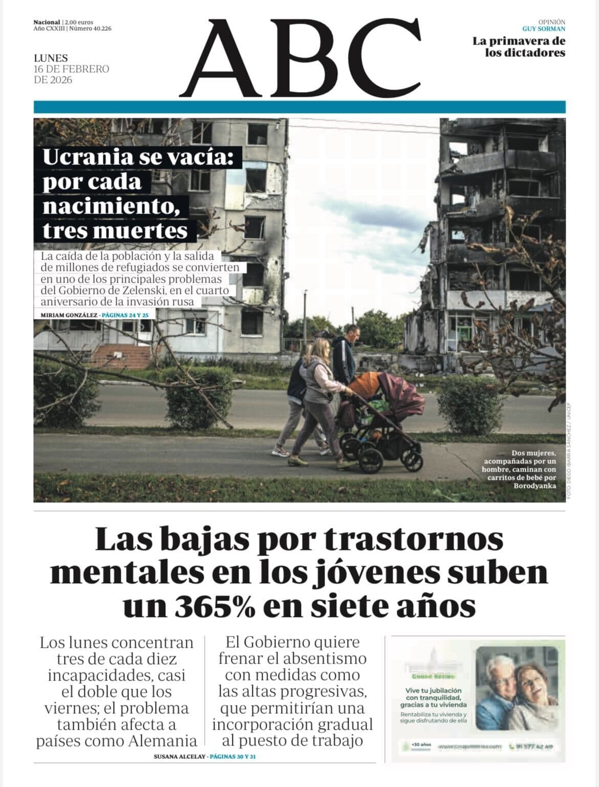 Lo Más Destacado de la Prensa Internacional: 16 de Febrero de 2026