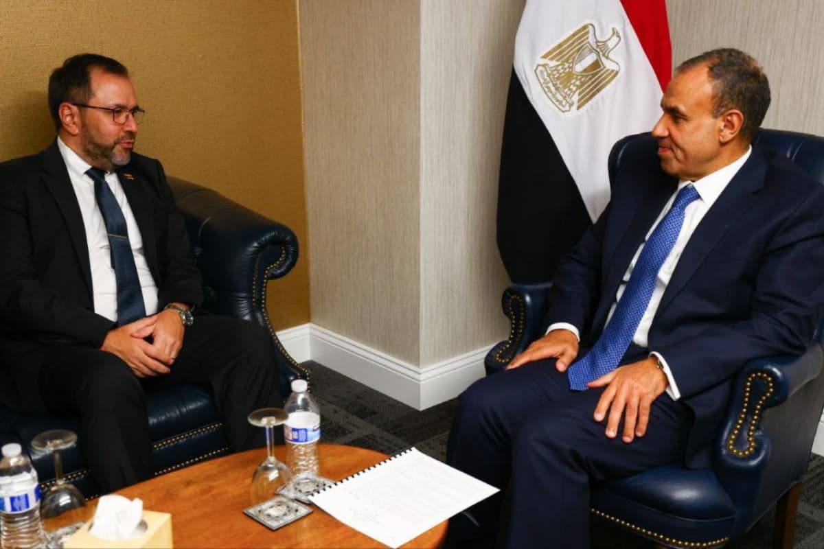 Régimen chavista busca en Egipto expandir cooperación internacional