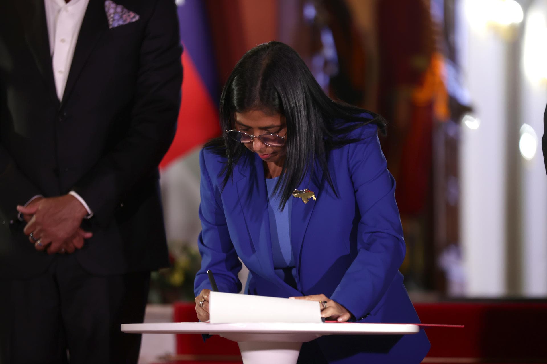 Delcy Rodríguez llama a agilizar la aplicación de la Ley de Amnistía