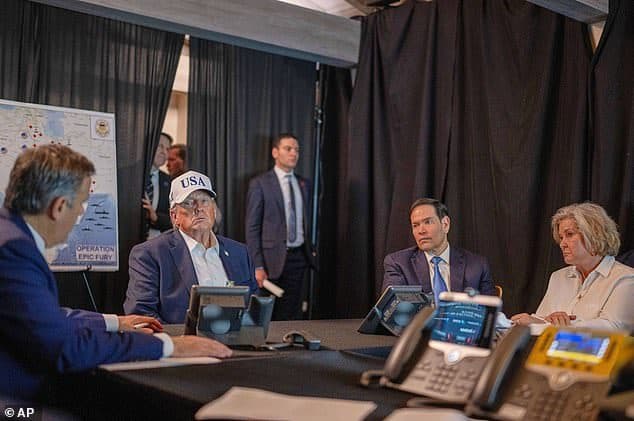 Trump asegura que intervención militar en Irán será breve