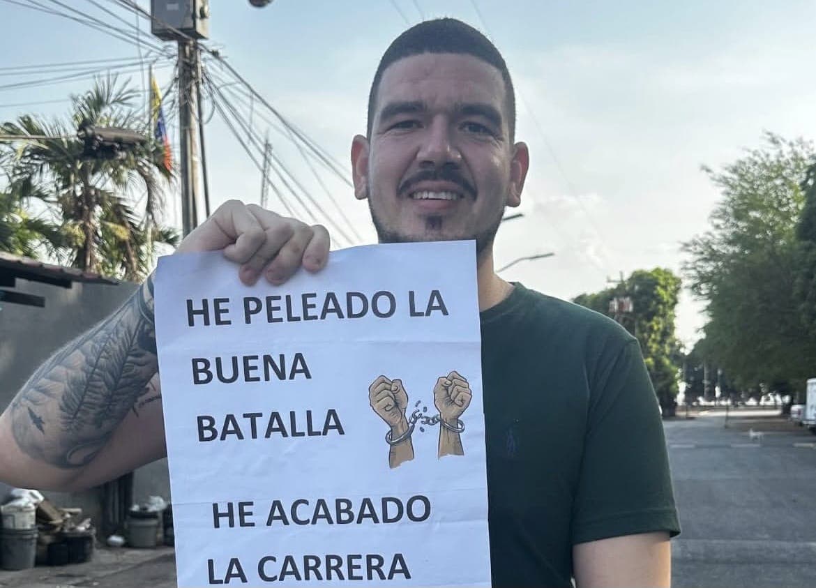 Liberan a José Manuel Robles: el sociólogo perseguido en Barinas