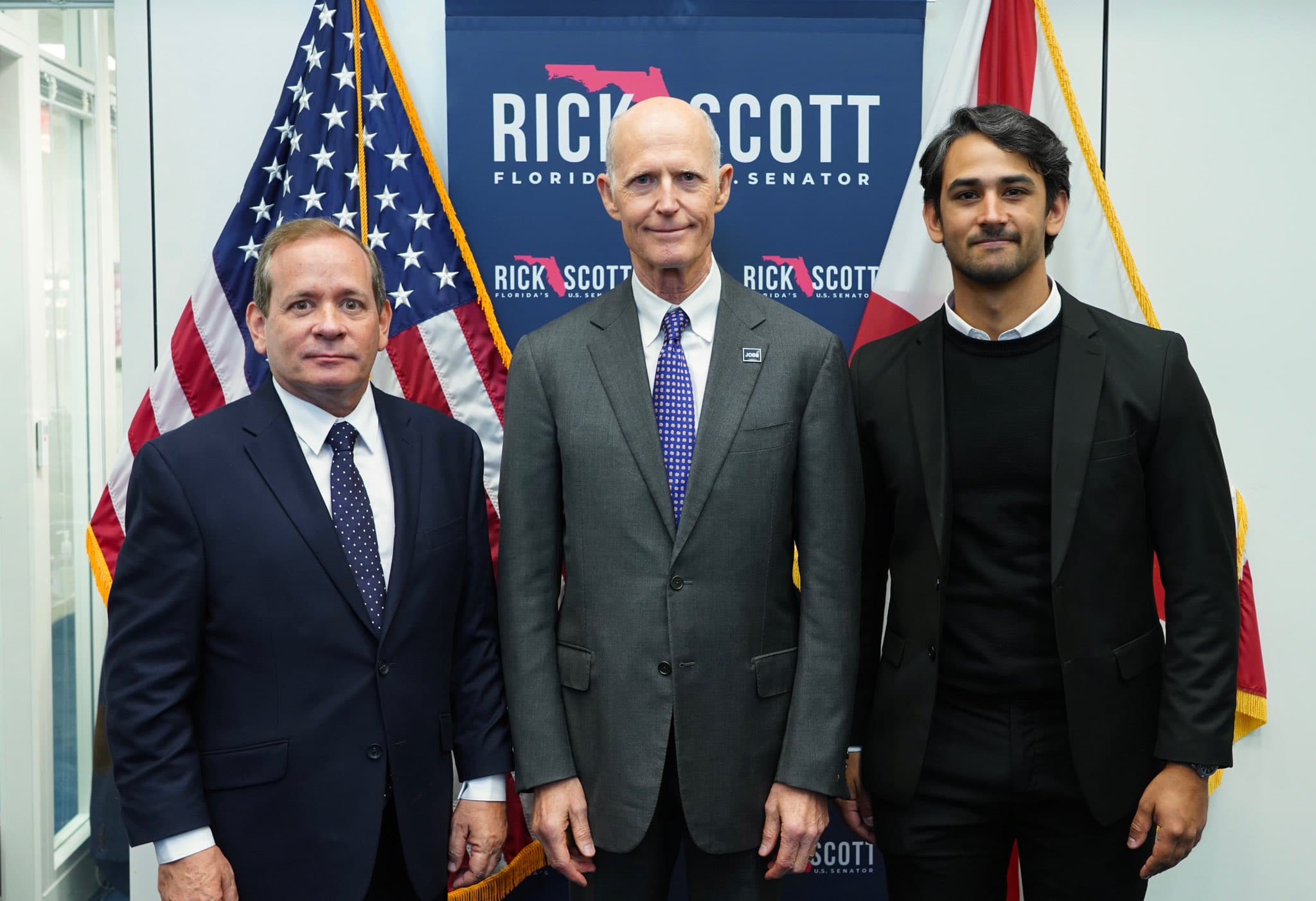 Senador Rick Scott reafirma apoyo a Guanipa y nuevas elecciones en Venezuela