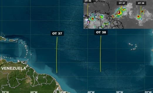 Onda Tropical 37: Alertas para varias regiones de Venezuela desde el 14 de agosto