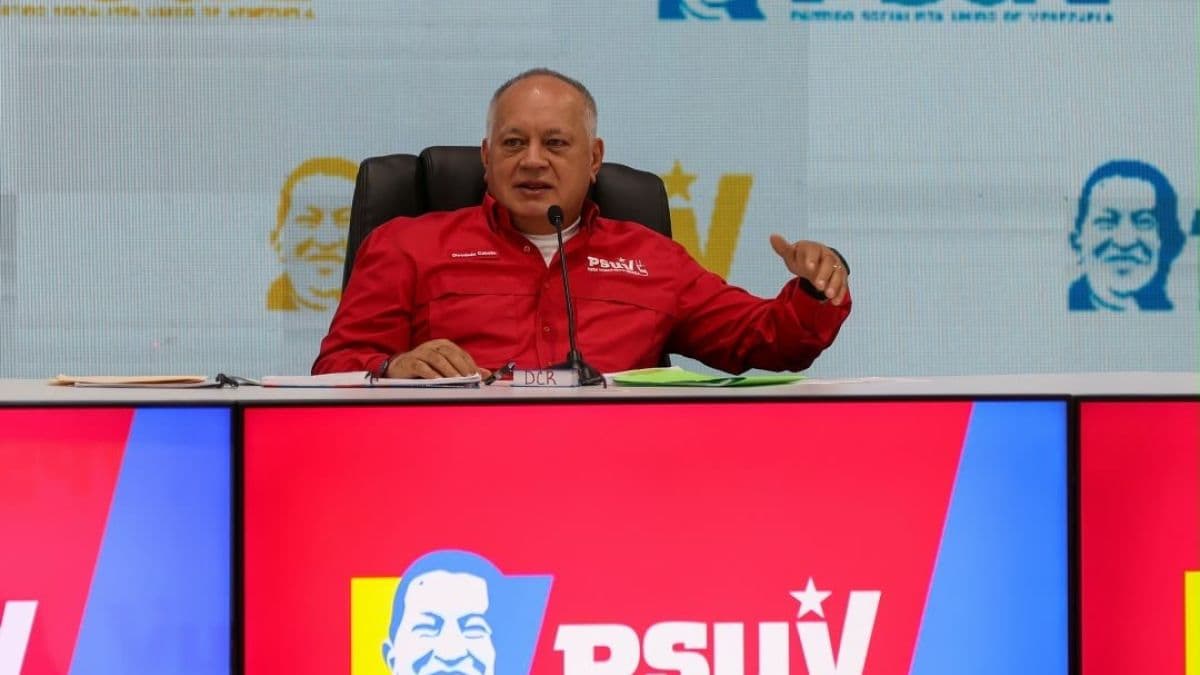 Diosdado Cabello Atribuye Cortes Eléctricos en Venezuela a Sismos