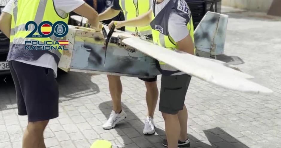 Desarticulan en el norte de España una red que repartía droga con drones