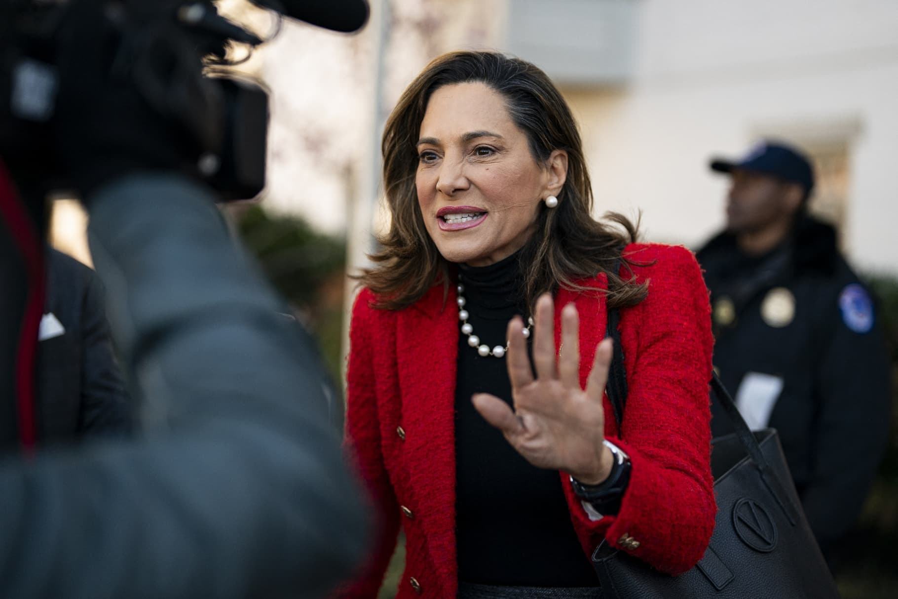 Congresista María Elvira Salazar reconoce a Trump y Rubio el mérito por el regreso de Machado