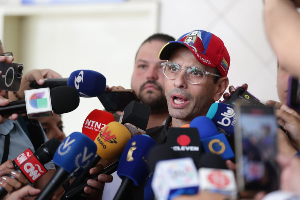 Capriles espera que con este regreso “se le acabe la manguangua al grupito enquistado en el poder”