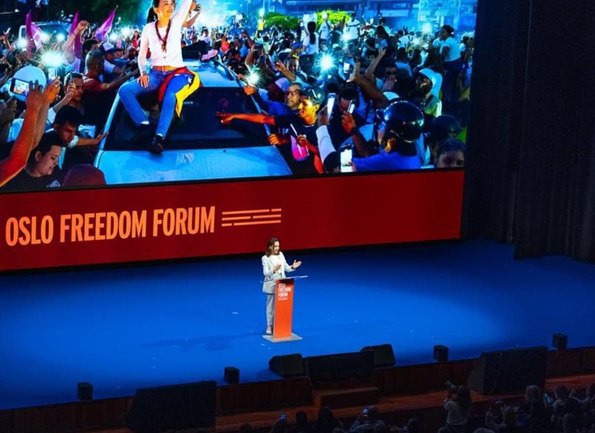 María Corina Machado: La clave para Venezuela es una transición pacífica