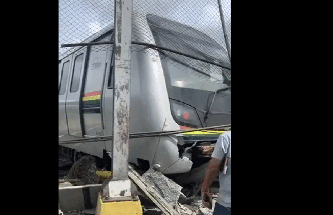 Descarrilamiento en el Metro de Caracas: Tren se Sale de Rieles en Mantenimiento