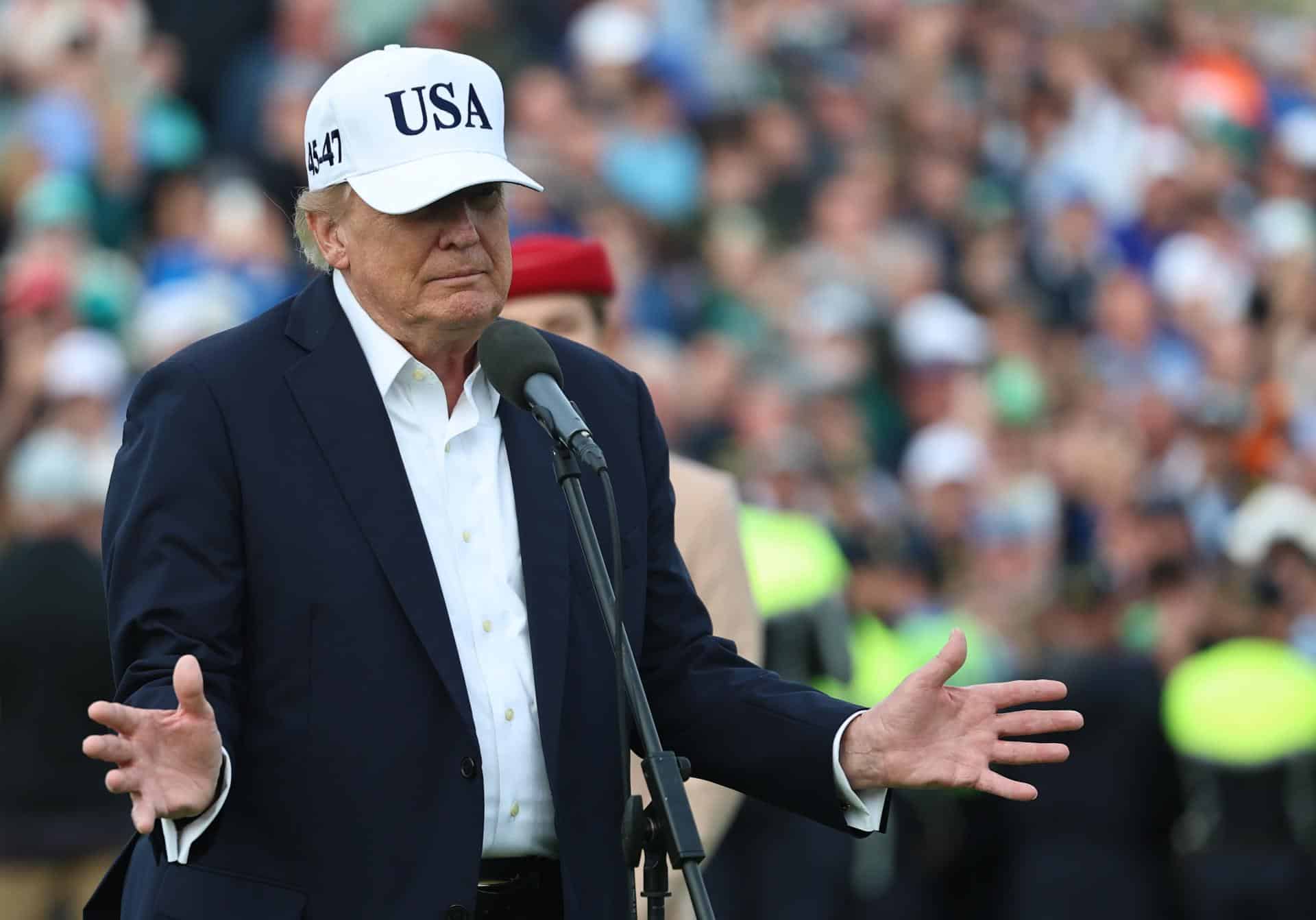 Trump: 'Los venezolanos están contentos, elecciones llegarán pronto'