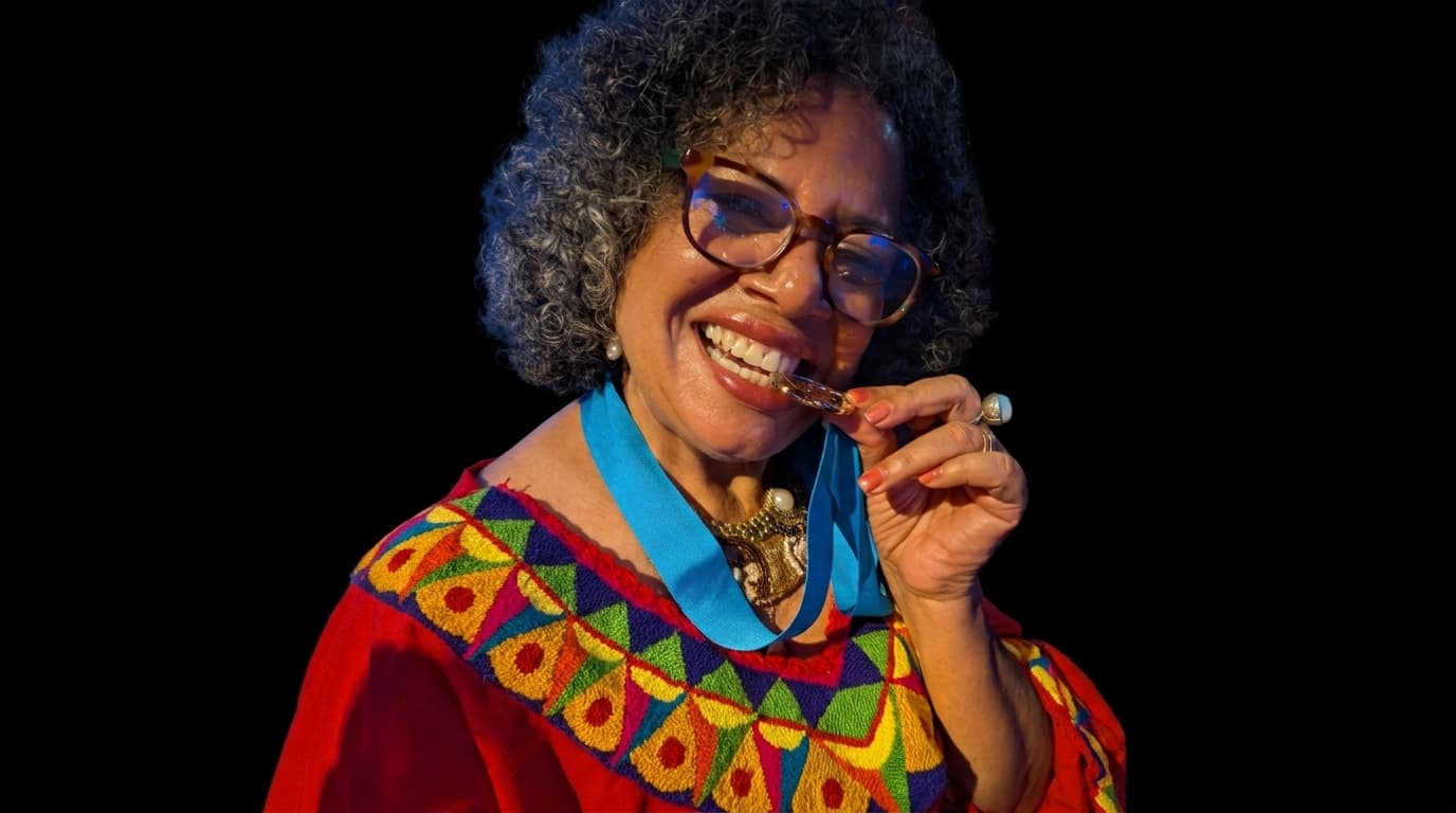 Luz Mely Reyes al recibir el Premio María Moors Cabot: “Venimos de un país que vamos a reconstruir”