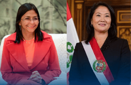 Delcy Rodríguez propone a Keiko Fujimori el retorno seguro de venezolanos desde Perú