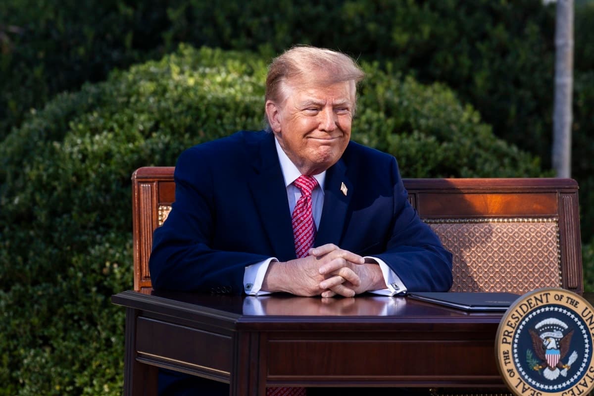 Trump califica de “interesante” un posible duelo electoral entre Delcy Rodríguez y María Corina Machado
