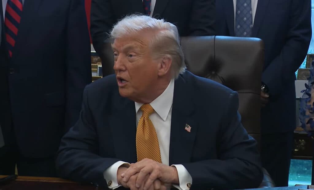 Trump sobre Delcy Rodríguez: Es una persona estupenda; nos da todo lo que le pedimos