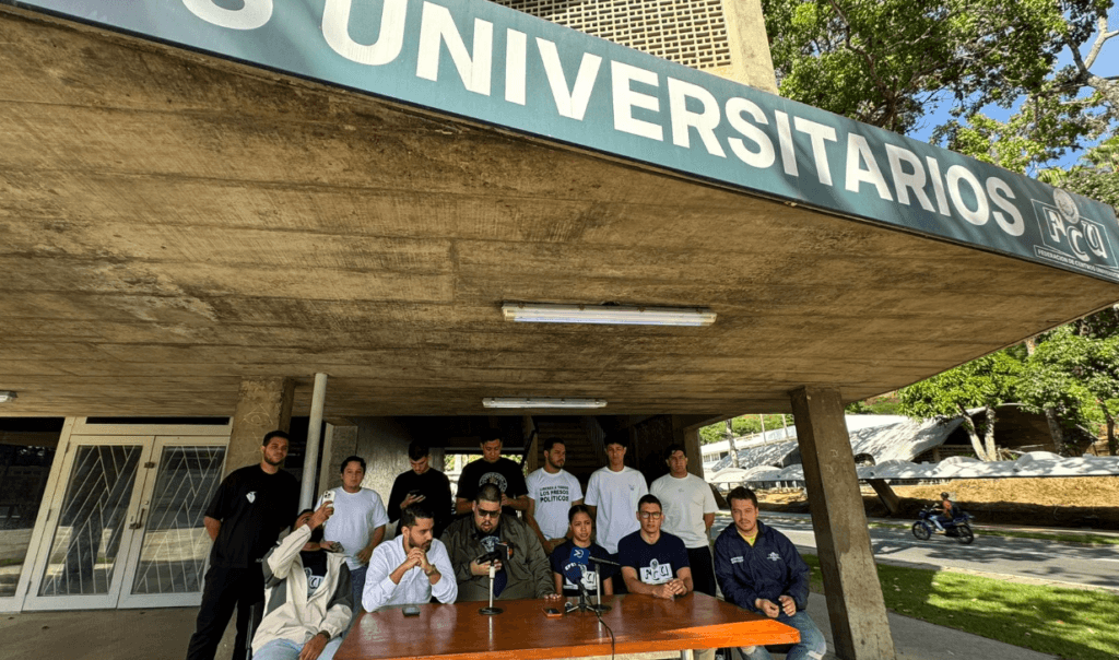 Movimiento Estudiantil de la UCV exige una transición política real en Venezuela