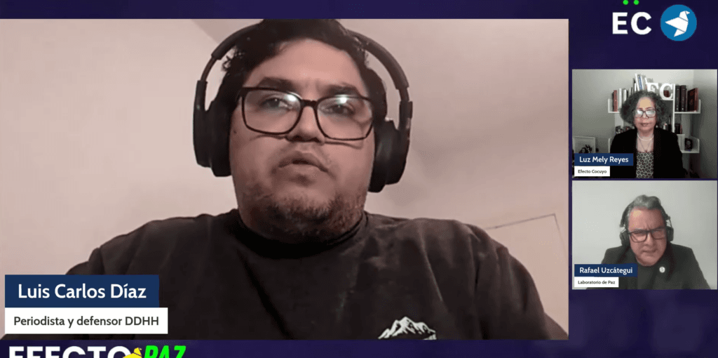 Luis Carlos Díaz: Cada excarcelado es como quitarle un rehén a una banda de secuestradores #EfectoPaz