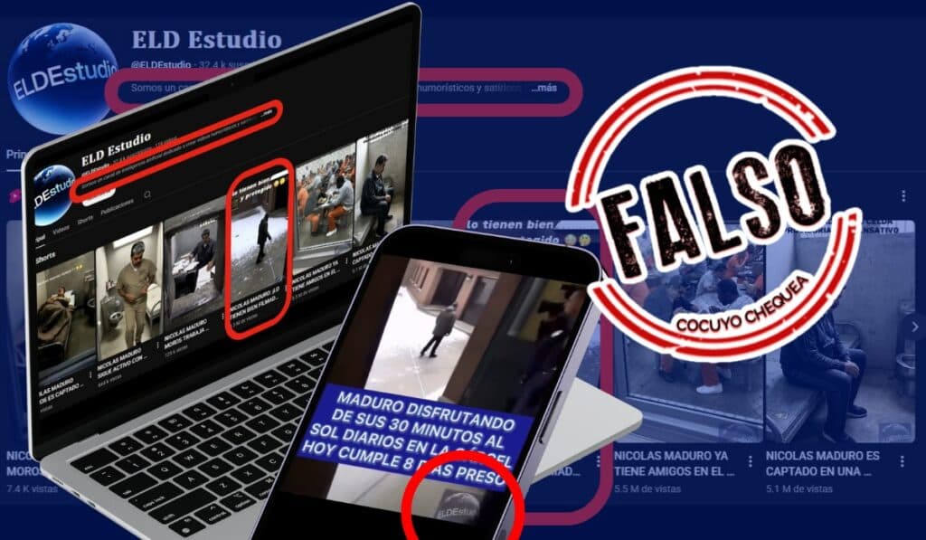 Video de Maduro caminando en el patio de una prisión proviene de un canal de vídeos humorísticos hechos con IA