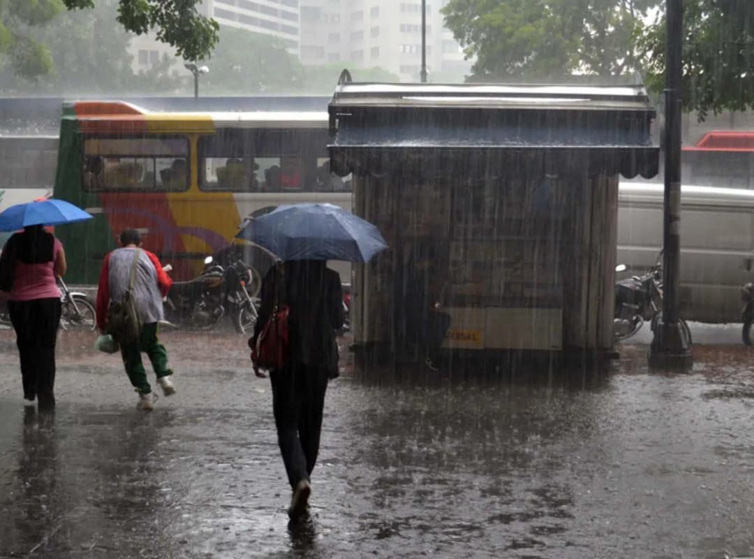 Inameh Advierte: Expectativas de Lluvias y Tormentas en Varios Estados