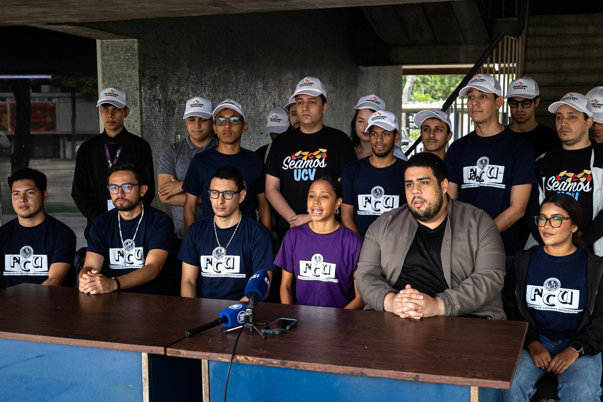 Estudiantes de la UCV exigen elecciones transparentes en la FCU