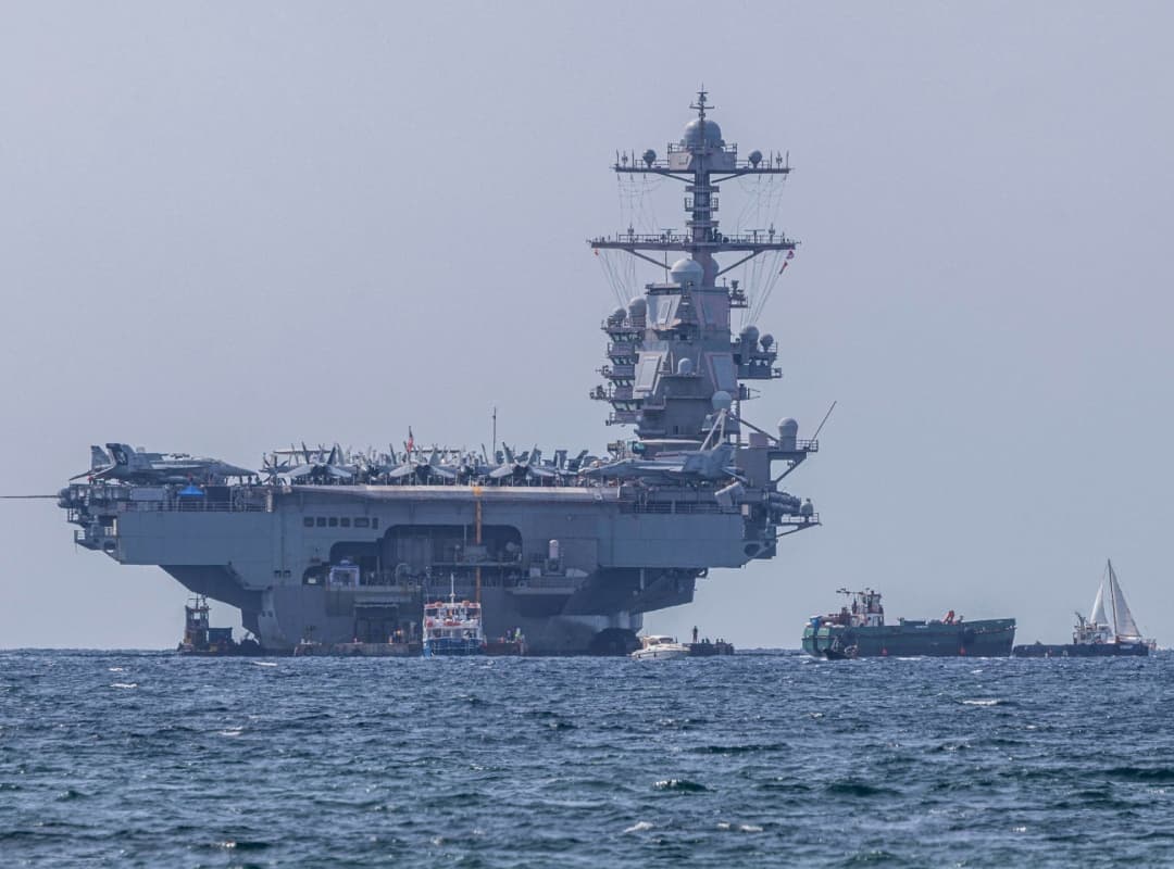 El USS Gerald R. Ford se retira de Medio Oriente: ¿Qué significa esto para Venezuela?