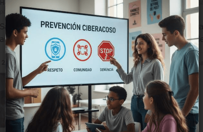 Acciones de los padres ante el ciberacoso