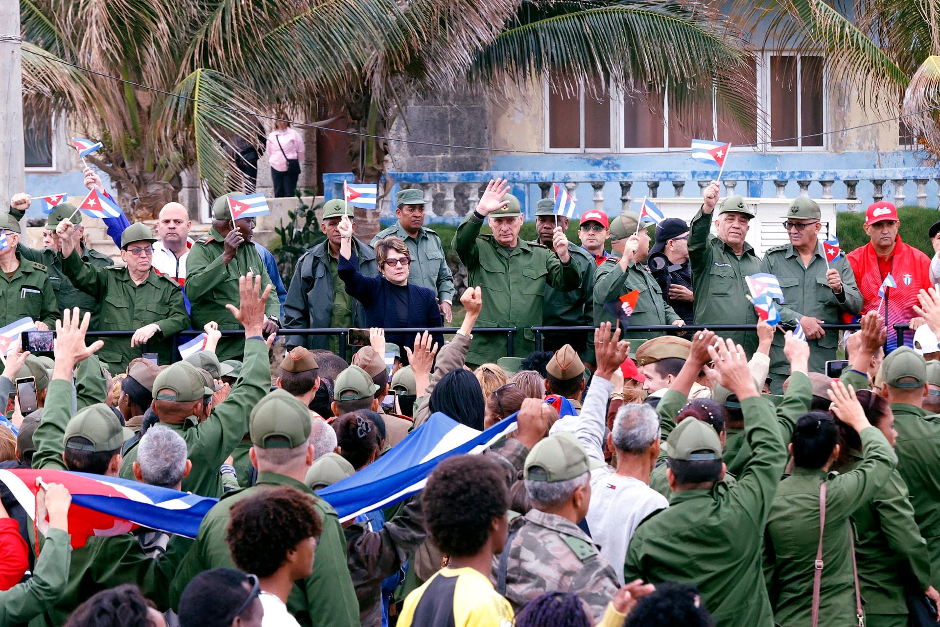Díaz-Canel a Trump: 'No les tenemos miedo' en La Habana