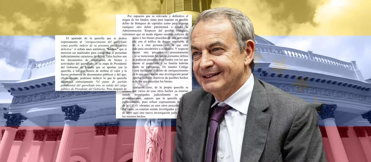 La Fiscalía Investiga Patrimonio de Zapatero por Vínculos con Narcotráfico