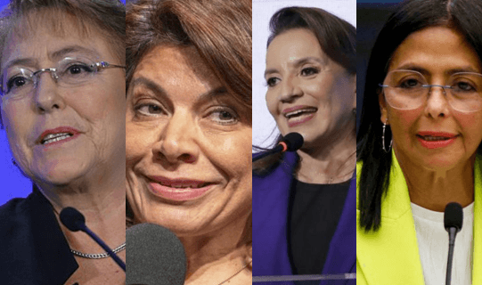 El liderazgo femenino en Latinoamérica: 16 mujeres mandatarias