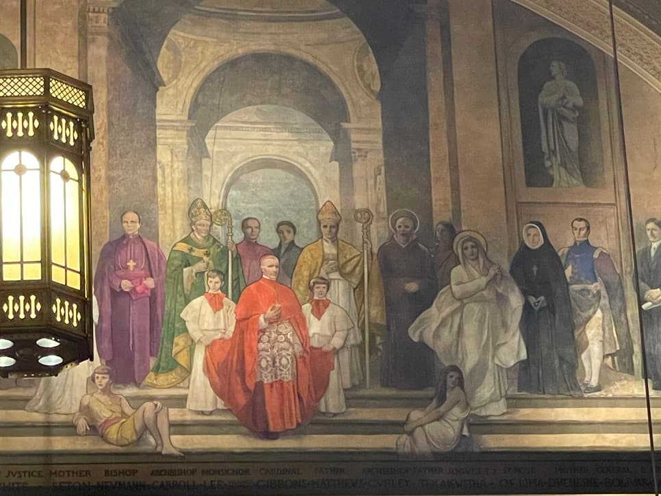 Simón Bolívar Honrado en la Catedral de San Mateo en Washington D.C.