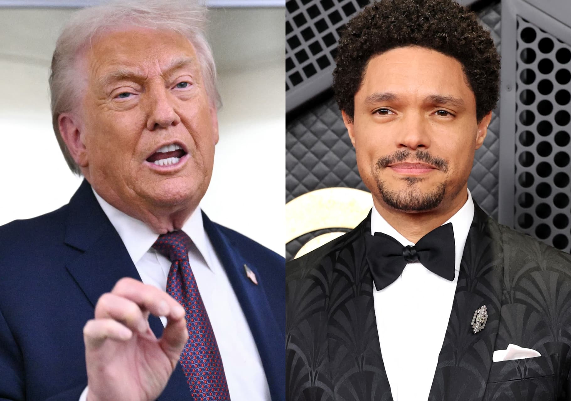 Donald Trump amenaza con demandar al presentador de los Grammy