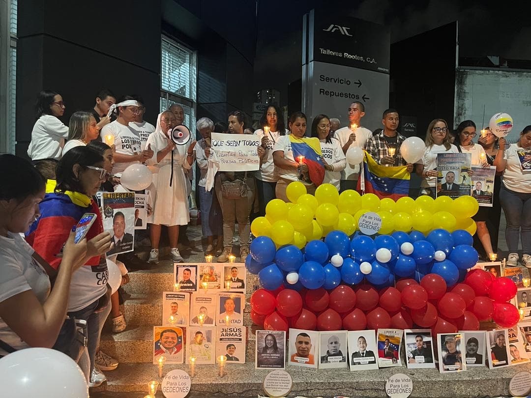 Familiares de presos políticos en Vigilia: 26 días de resistencia