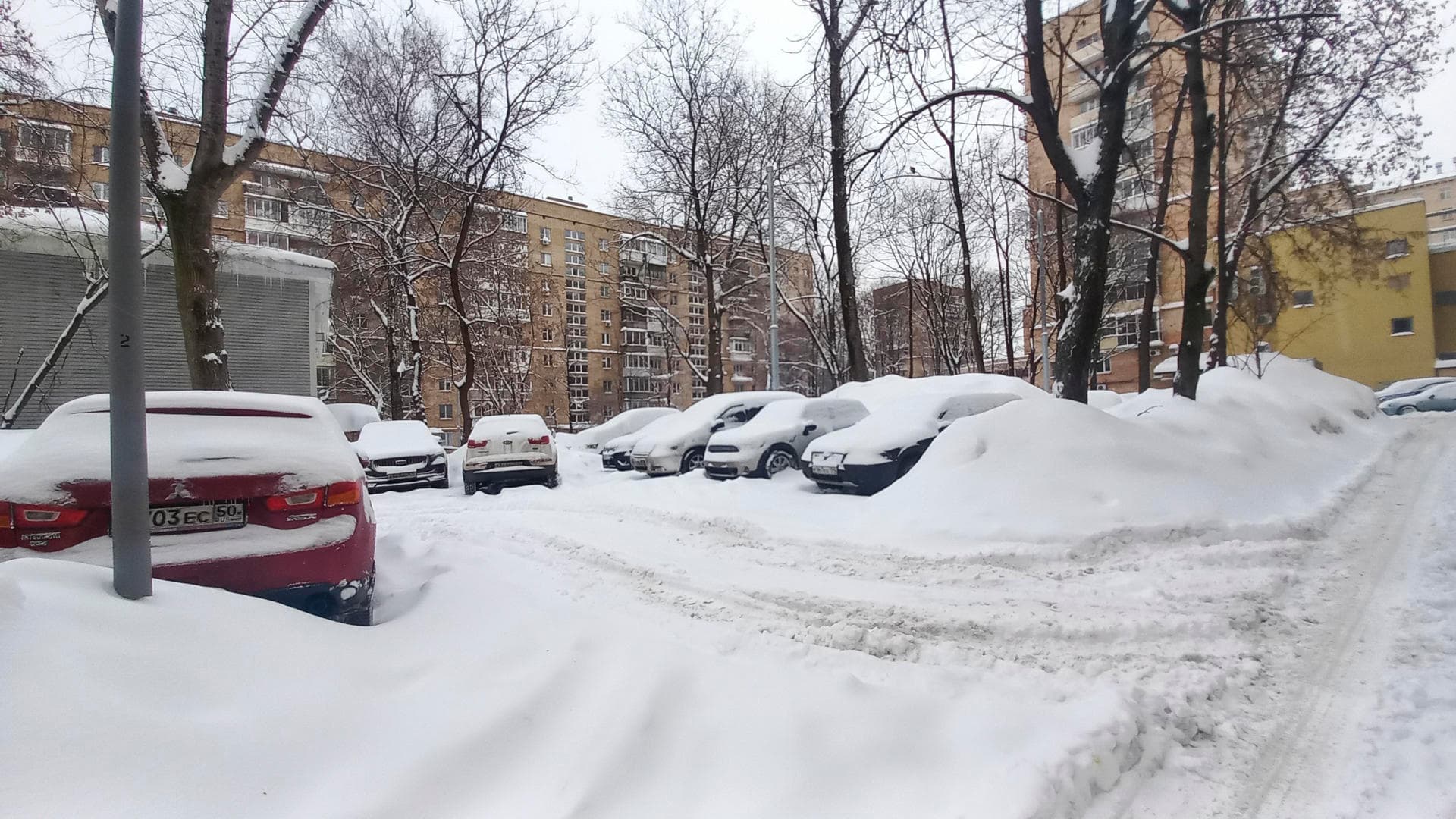 Moscú sufre la noche más fría del invierno: -21,6 °C bajo cero